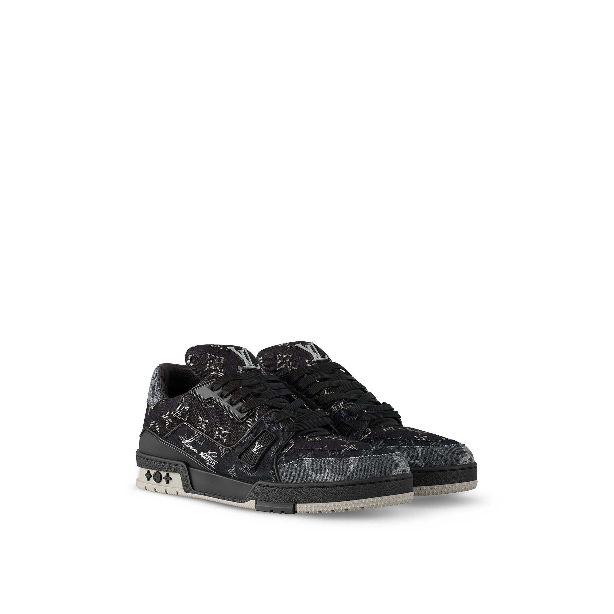 Mens high top sale louis vuitton sneaker